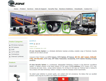 Tablet Screenshot of ip-zone.in